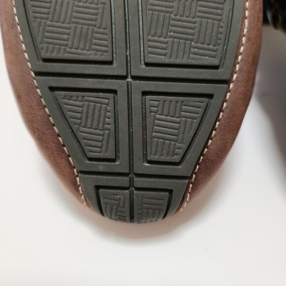 Cole Haan Somerset Bit II Brown Croc Print Trim Loafers Leather Mens Shoes 8.5 main image 14